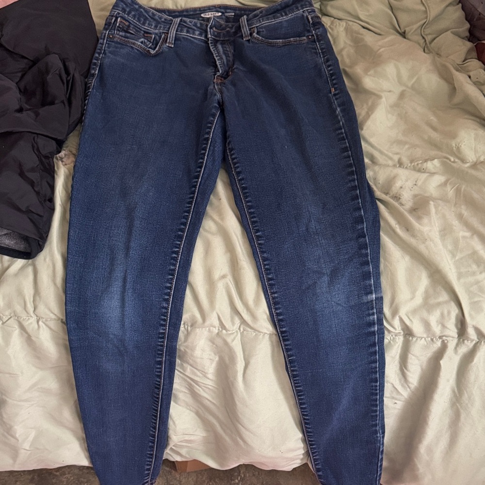Old Navy Dark Blue Women's Skinny Jeans